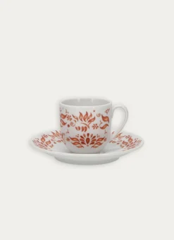 Discount Bouchara TASSE AVEC SOUCOUPE EN PORCELAINE BASQUE