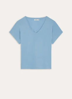 Discount Bouchara TEE-SHIRT MANCHES COURTES FORME AMPLE BLEU