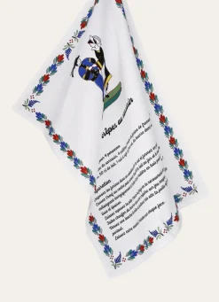 Sale Bouchara TORCHON CRÊPE BRETONNE FAÏENCE MULTICOLORE