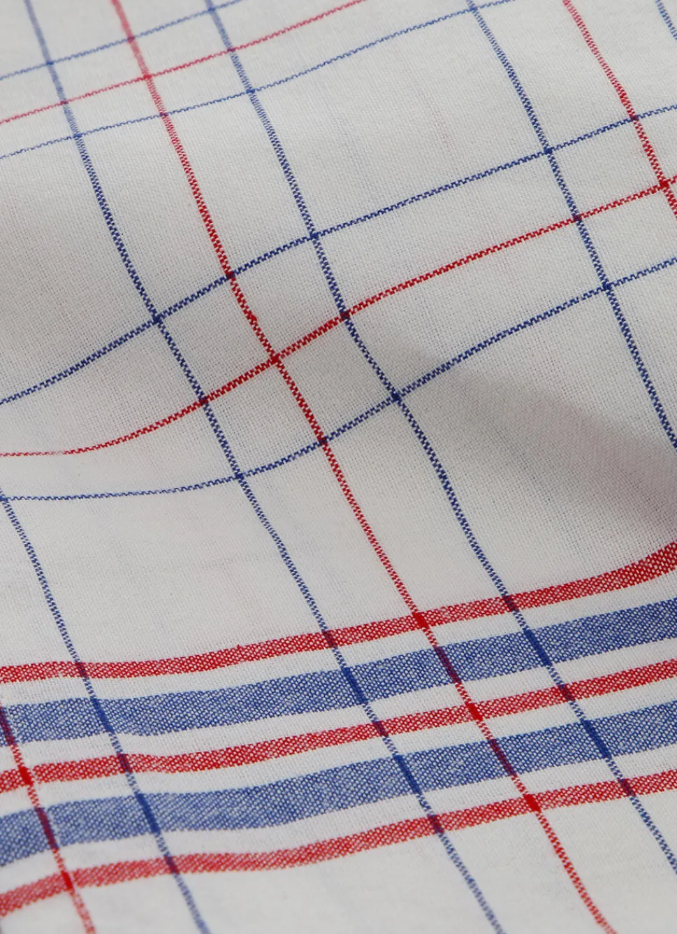 Sale Bouchara TORCHON EN COTON À CARREAUX MULTICOLORE