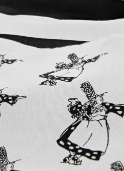 Clearance Bouchara TORCHON EN COTON DRAPEAU BRETON BLANC