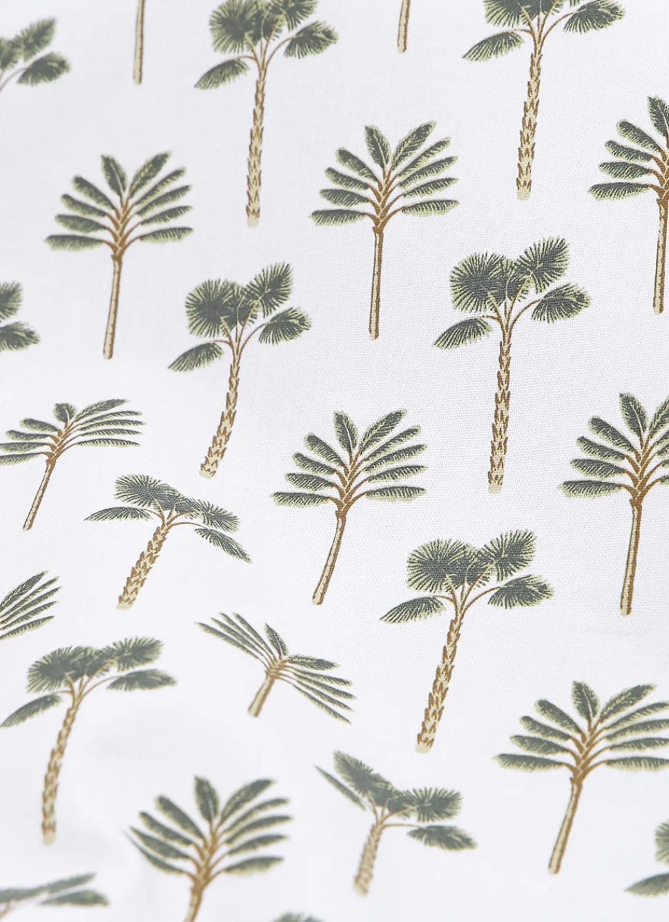 Best Bouchara TORCHON EN COTON IMPRIMÉ MINI PALMIERS MULTICOLORE