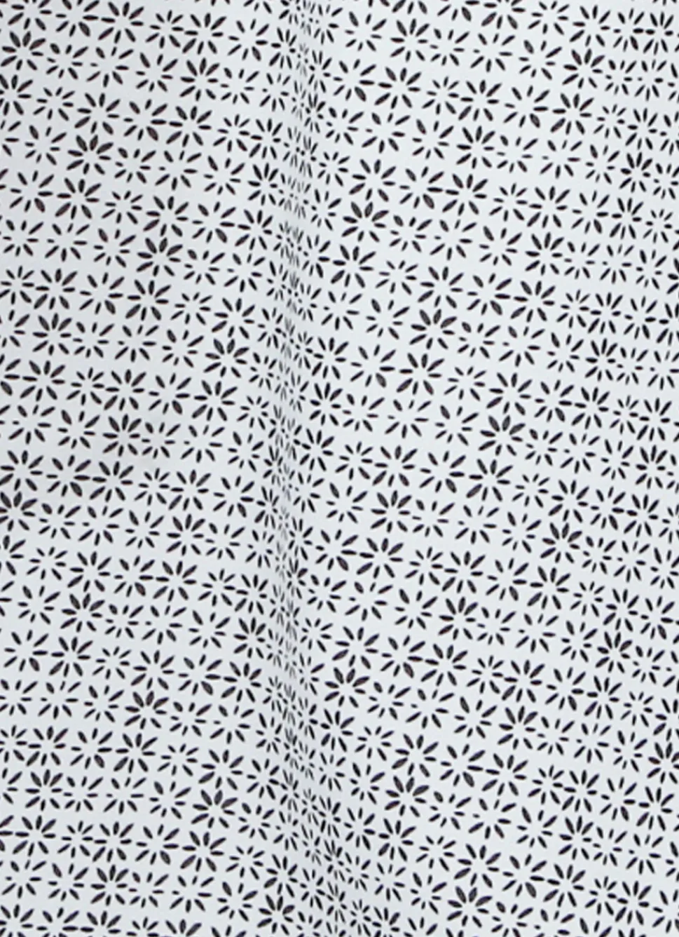 Outlet Bouchara TORCHON EN COTON MINI MOTIFS BLANC GRIS