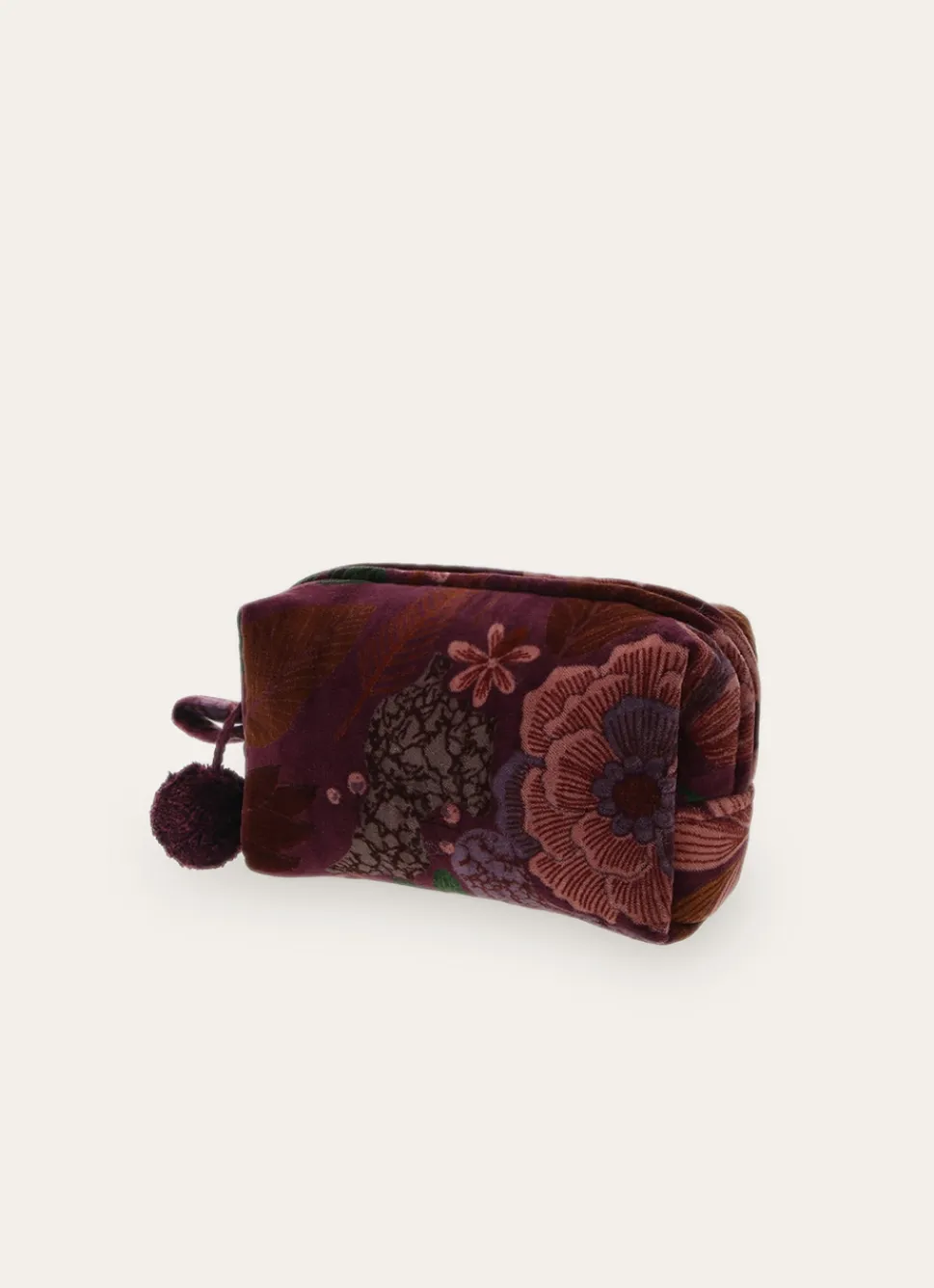 Clearance Bouchara TROUSSE SOLAL EN VELOURS PETIT FORMAT VIOLET