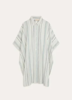 Sale Bouchara TUNIQUE BOUTONNÉE FORME AMPLE EN COTON ECRU