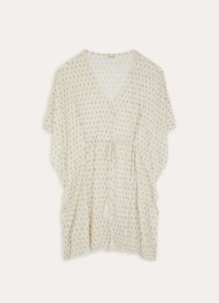 Online Bouchara TUNIQUE EN MAILLE IMPRIMÉE ECRU