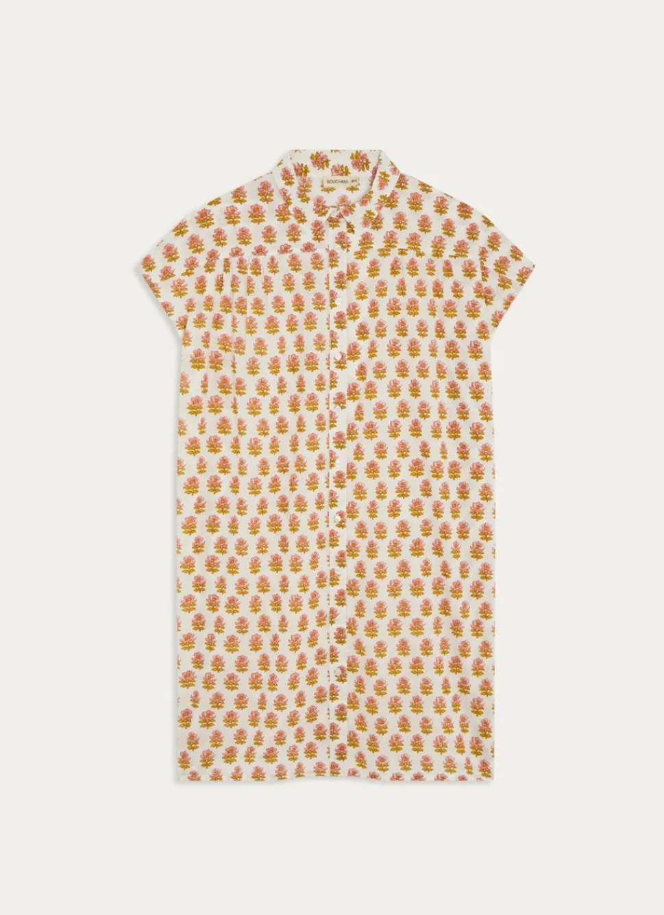 Outlet Bouchara TUNIQUE SANS MANCHES EN VOILE DE COTON FARAH MULTICOLORE