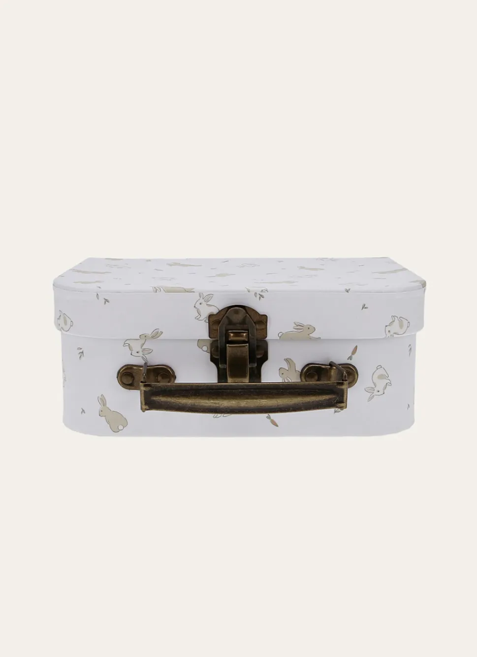 Hot Bouchara VALISETTE MOTIF LAPIN BLANC