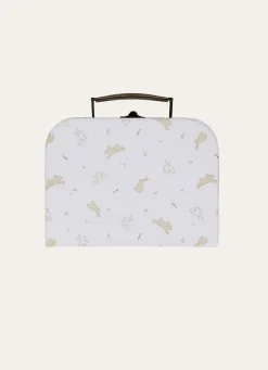 Hot Bouchara VALISETTE MOTIF LAPIN BLANC