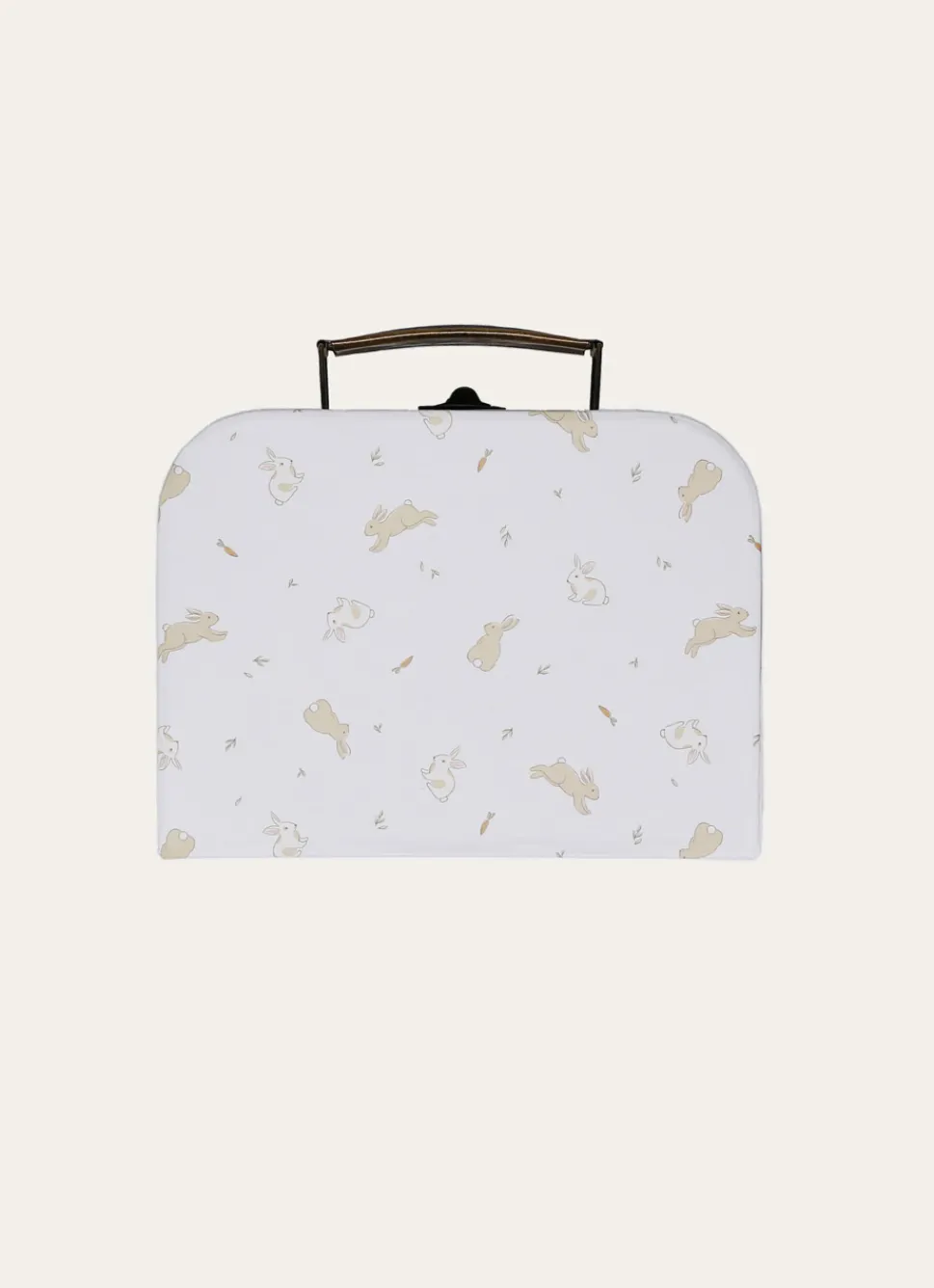 Hot Bouchara VALISETTE MOTIF LAPIN BLANC