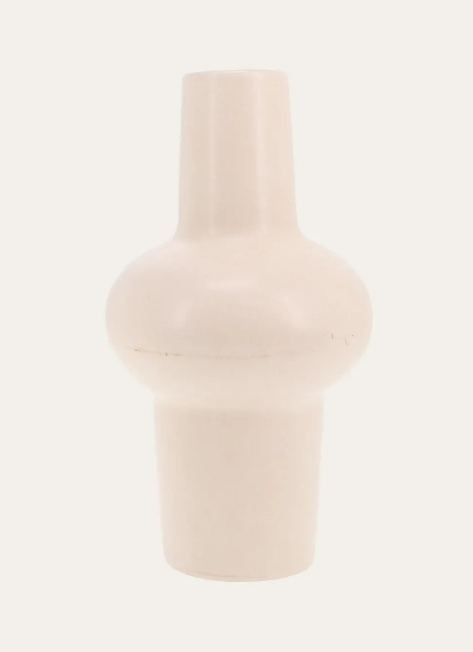 Best Bouchara VASE BOMBÉ ABSTRAIT IVOIRE