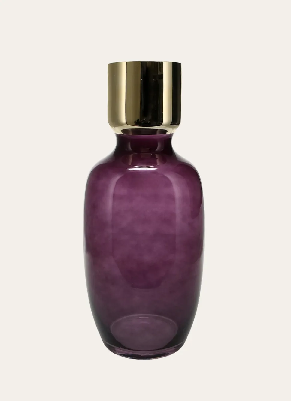 Hot Bouchara VASE COLORÉ DORÉ VIOLET