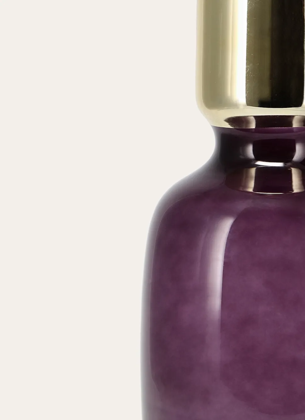 Hot Bouchara VASE COLORÉ DORÉ VIOLET