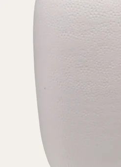 Outlet Bouchara VASE EN TERRE-CUITE EMBOSSÉ POINÇON BLANC