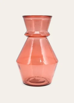 Clearance Bouchara VASE EN VERRE COLORÉ TERRACOTA