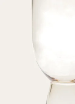 Discount Bouchara VASE EN VERRE TRANSPARENT AMBRE TRANSPARENT