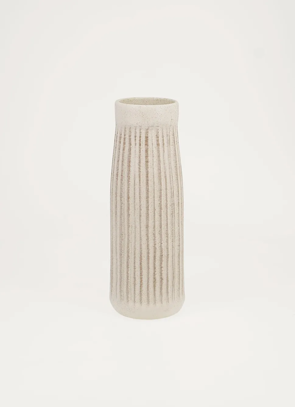 Discount Bouchara VASE MATE EN FAIENCE ECRU VIEILLI