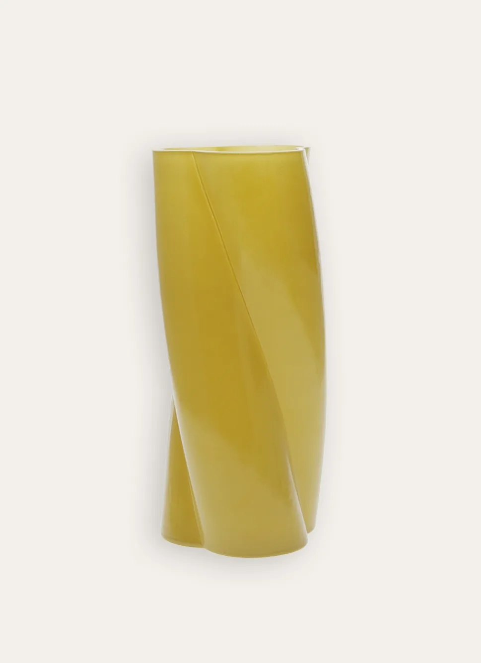Best Bouchara VASE TORSADÉ EN VERRE OPAQUE JAUNE