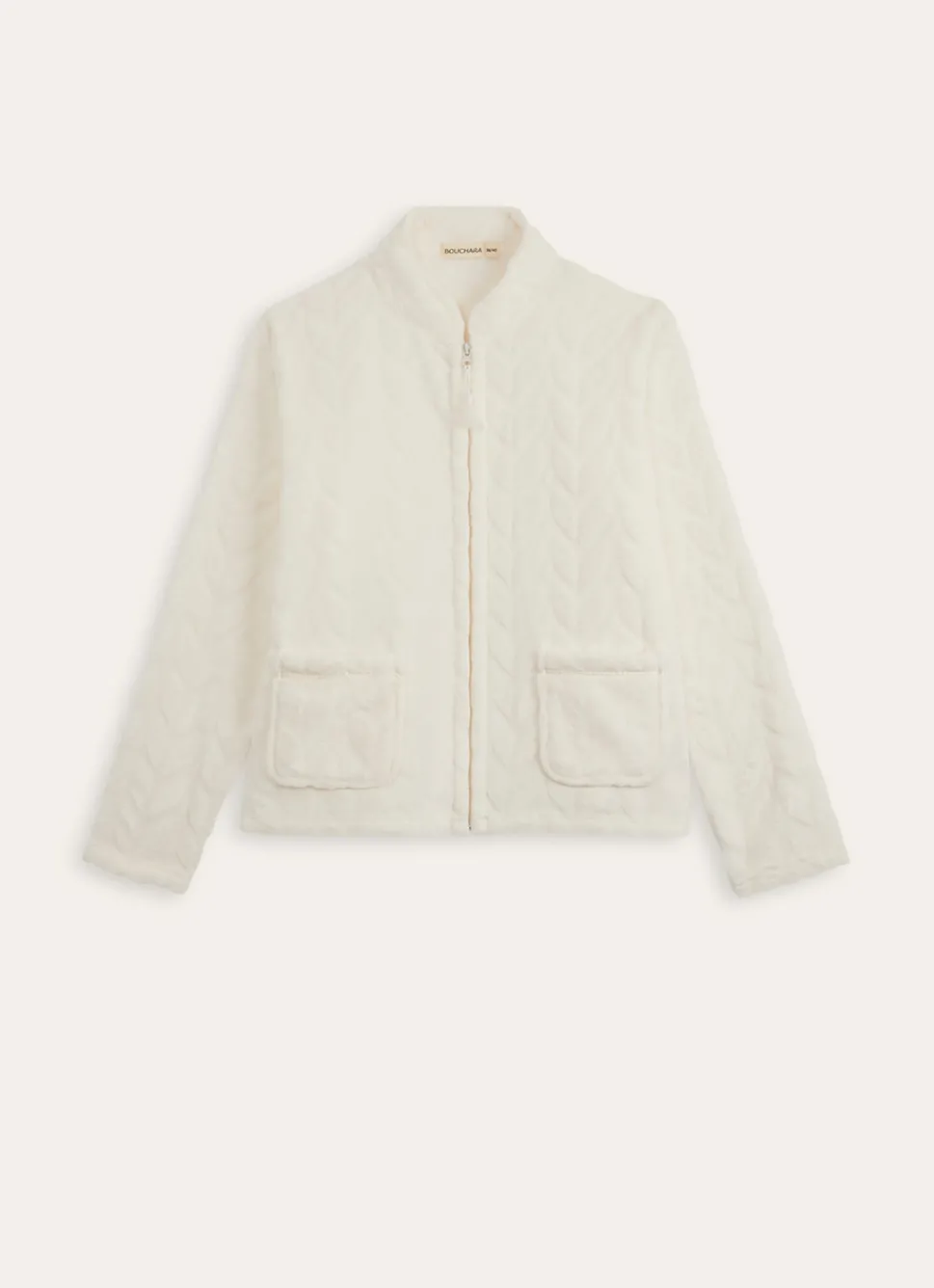 Discount Bouchara VESTE POLAIRE CASEL ECRU