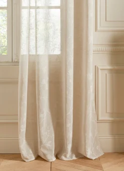 Best Bouchara VOILAGE IMPRIMÉ FLORAL BEIGE