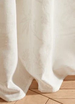 Online Bouchara VOILAGE IMPRIMÉ FLORAL ÉCRU