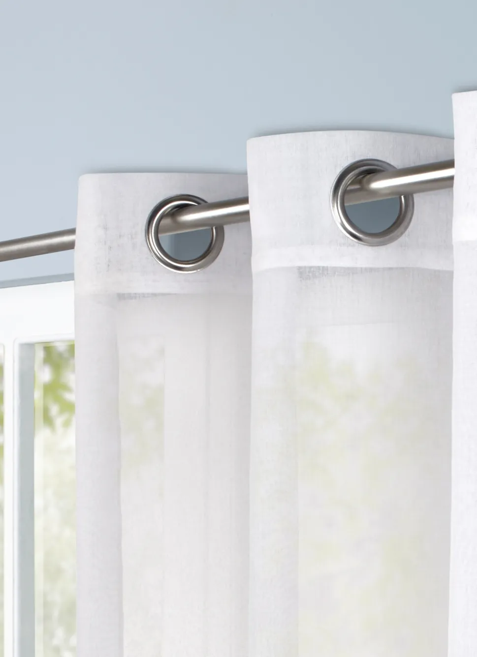 Clearance Bouchara VOILAGE UNI - H260CM BLANC