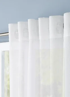 Sale Bouchara VOILAGE UNI - L300CM BLANC